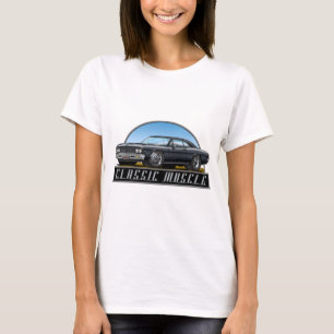 Svart för 66 Chevelle Tee Shirt
