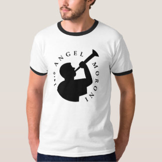 Svart för ängelMoroni M T-tröja T-shirt