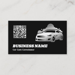 Svart för bildetaljer visitkort