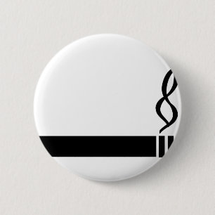 svart för cigaretsymbolscigarett knapp