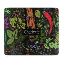 Svart för det egna namnet Spices mönster