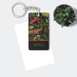 Svart för det egna namnet Spices mönster