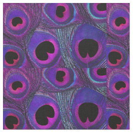 Svart för grå färg för påfågelfjädertyg tyg