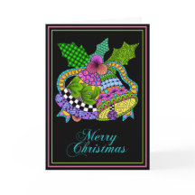 Svart för julKlockor vridning