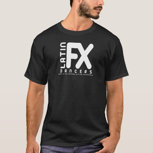 Svart för LFX-dansareskjorta T-shirt (Framsida)