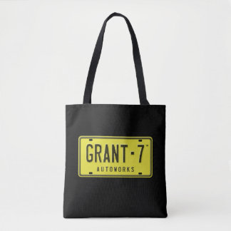 Svart för logotyp G7 & rosatoto Tygkasse