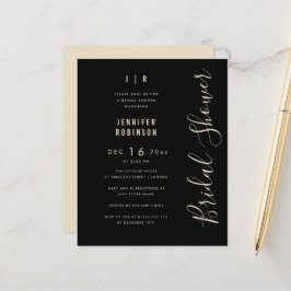 Svart för modern Möhippa för budgetskript