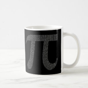 Svart "för Pi-" kopp/mugg Kaffemugg