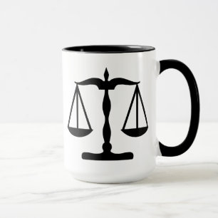 Svart för rättvisafjäll~ mugg