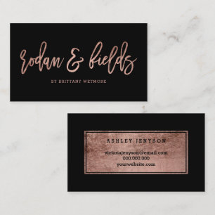 Svart för typografi för beställnings- visitkort