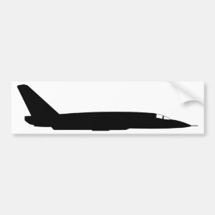 Svart för USA RA5C vigilanteSilhouette Bildekal