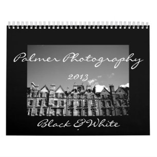 Svart- & för vit 2013 kalender