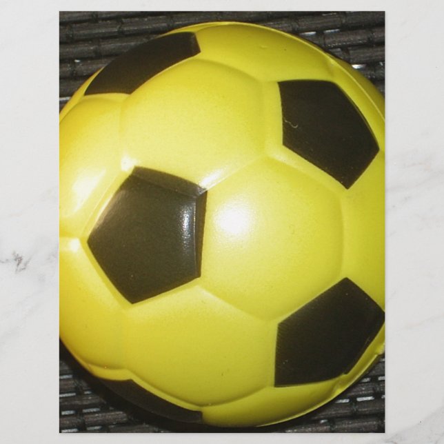 Svart fotboll och Gult (Framsida)