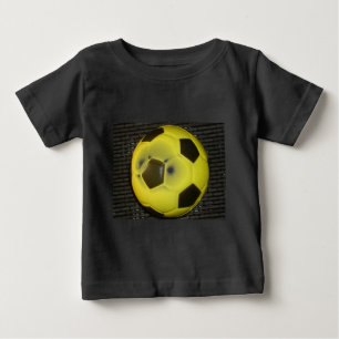 Svart fotboll och Gult T Shirt