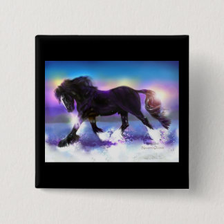 Svart fotgrevskap knapp