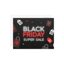 Svart Fredag-befordringskort