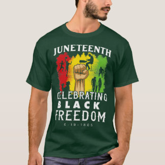 Svart frid från 19:e firandet t shirt