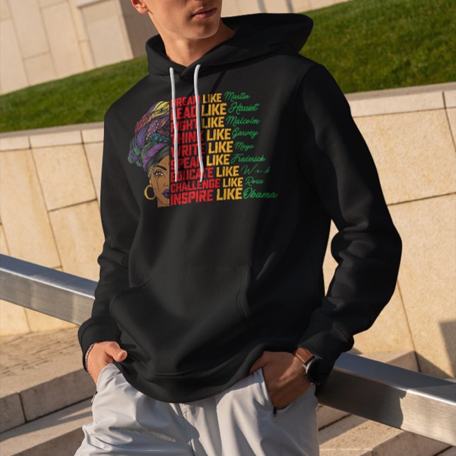 Svart frihet i 19:e drömmarnas ledkamp hoodie (Skapare uppladdad)