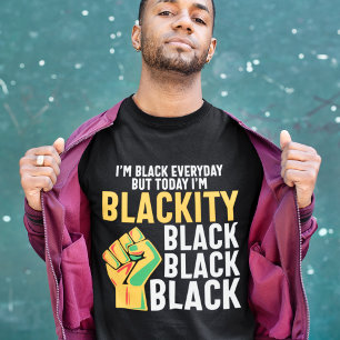 Svart frihet i dag.. Jag är svartsjuk i nittonde T Shirt