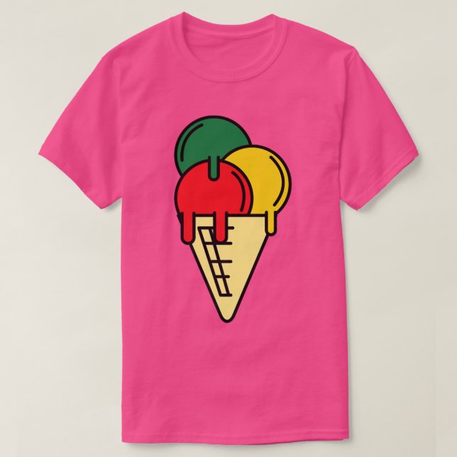 Svart frihetens iskräppost Lov T Shirt (Design framsida)