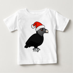 Svart gam Santa Tee Shirt