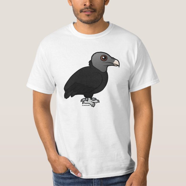 Svart gam tee (Framsida)