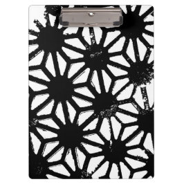 Svart geometrisk mönster