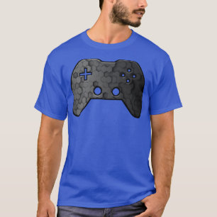 Svart geometrisk spelspelspelspelarAbstrakt Gamepa T Shirt
