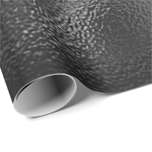 Svart Glam Glass metallisk företags industriell Presentpapper