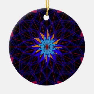 Svart glasets webben, ornament