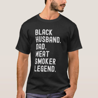 Svart glidning Make Pappa Kött för röktäthetskontr T Shirt