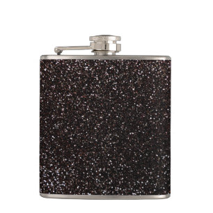 Svart glitter fickplunta