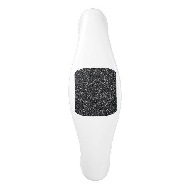 Svart glitter handtag (Framsidan)