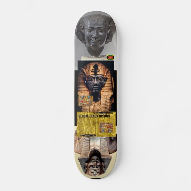 SVART GLOBAL HISTORIA Skateboard (Framsida)