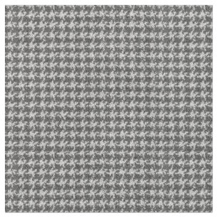 Svart grå färg, vit, houndstooth tyg
