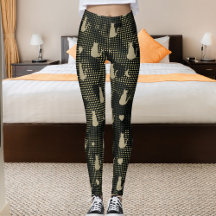 Svart Grå Oliv Brun Prickig Katt Kamouflage Mönste