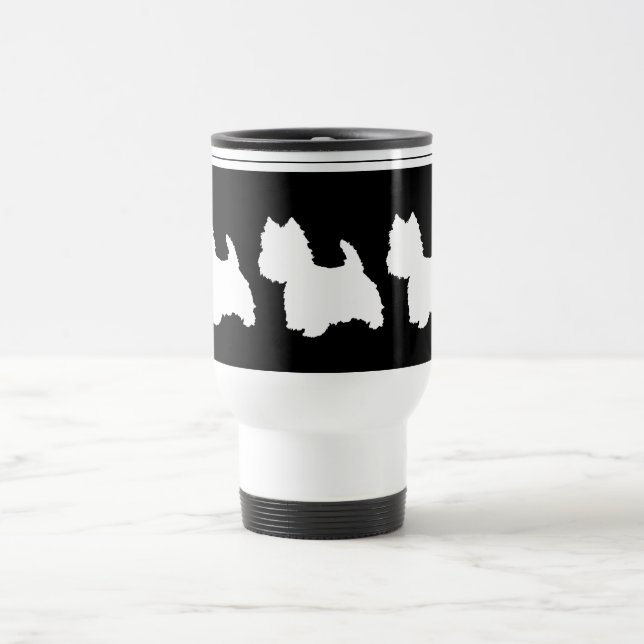 Svart Grafik Resemugg (Center)