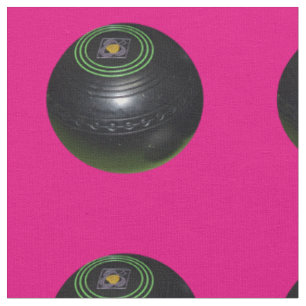 Svart Gräsmatta Bowl på Magenta Tyg