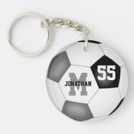 Svart grått-skolteam färg-soccer bag märkre
