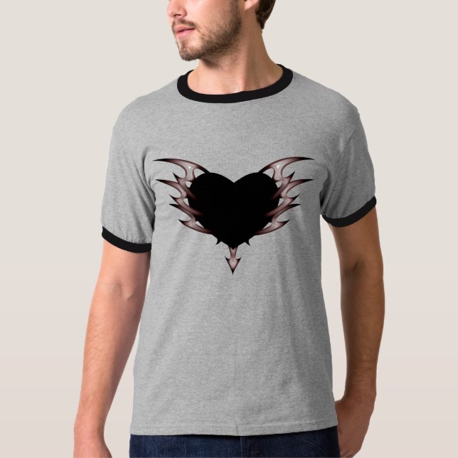 Svart&grått. Tee (Framsida)