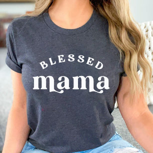 Svart gravid för återsänd mamma på 70 s visar svar t shirt