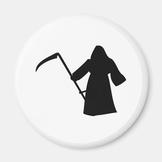 Svart gris, recaper Dödsikon Magnet (Framsidan)