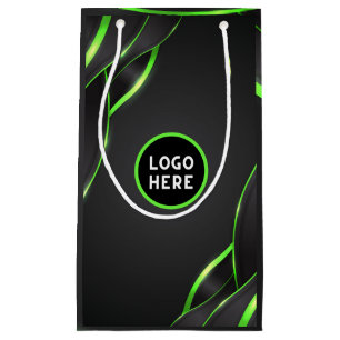 Svart & Grön Abstrakt Flytande Design   Lägg till 