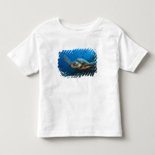 Svart (Grön) Sköldpadda (Chelonia agassizi) T-shirt