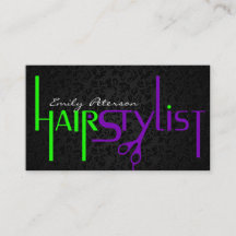 Svart Grönt- och Lila-stiltext