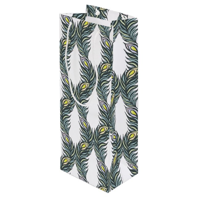 Svart, grönt och vita fjädrar från sällskapsdjur (Baksidan Vinklad)