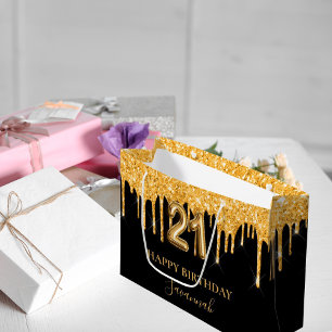 Svart guld glitter droppar i namn