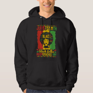 Svart guld-Independence day-svatshir Hoodie