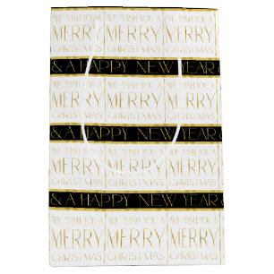 Svart Guld jul Mönster#35 ID1009