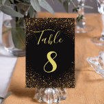 Svart guld lyxolja glitter och gnistor bröllop bordsnummer<br><div class="desc">Bakgrund av freepik.com svart guld lyxolja glitter och gnistes bröllop Bordsnummer, anpassningsbar.</div>